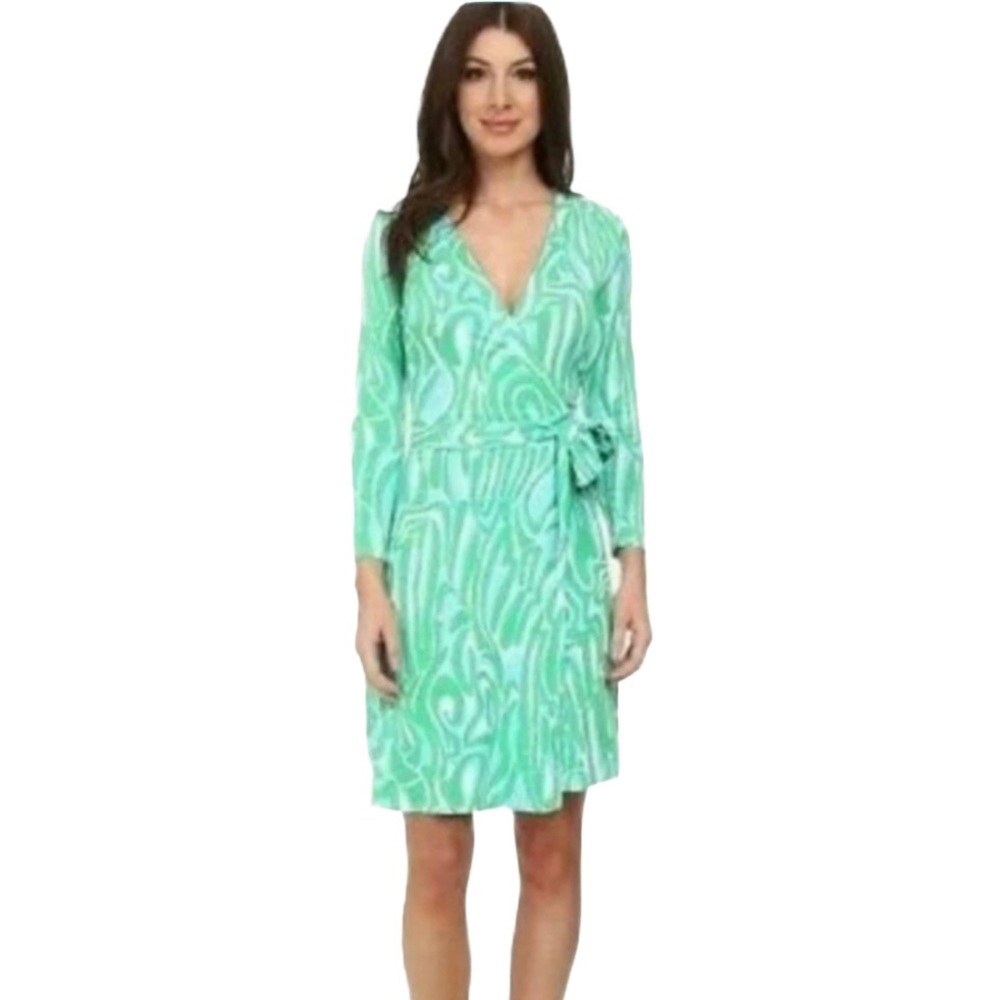 Lilly Pulitzer Meridian Wrap Dress - Picture 2 of 11